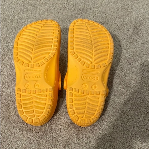 CROCS Women's Sandals - Bright Orange - Picture 3 of 4